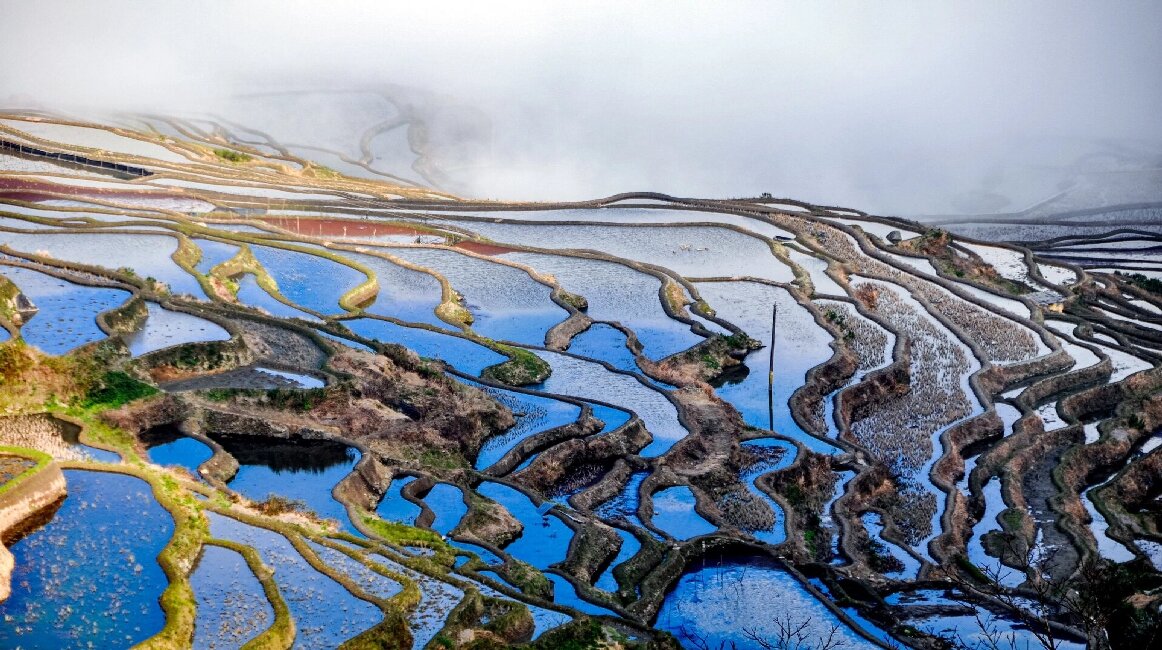 The Artistic Terraces of Yuanyang