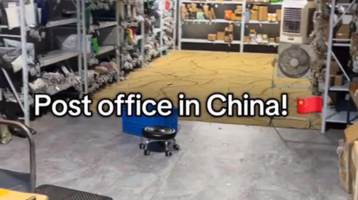 Post office in china!