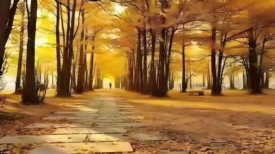 Ancient Ginkgos Drunk in Autumn Breeze——The Beauty of Badujie