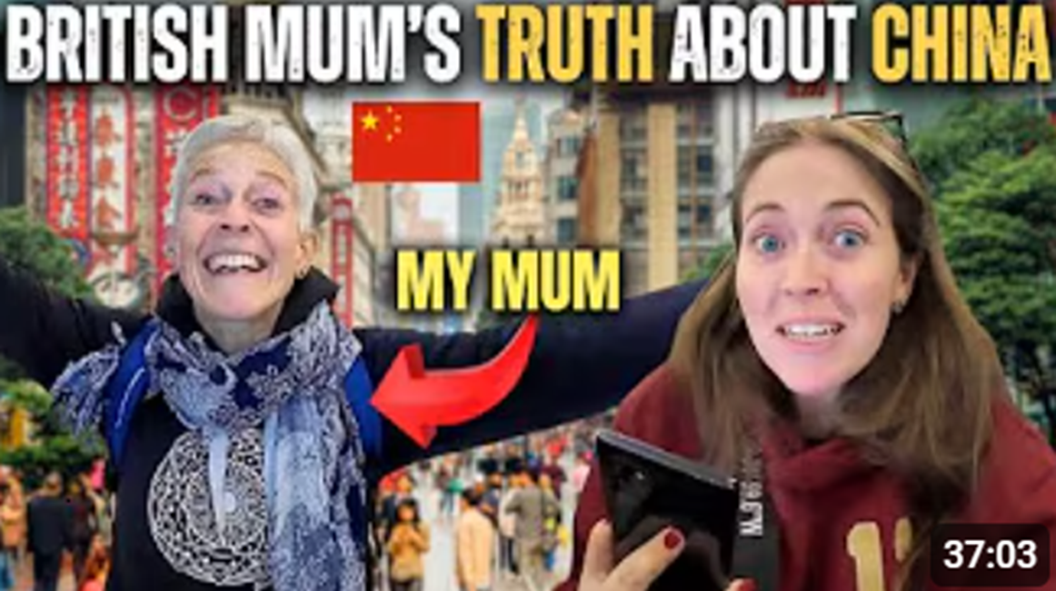 British Mum in CHINA No Longer TRUSTS WESTERN MEDIA After Visit