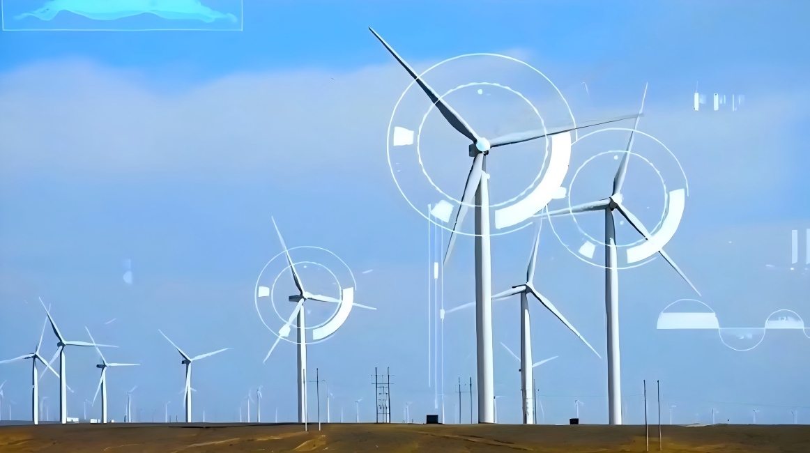 Wind power plants in the Hexi Corridor contribute to the achievement of 