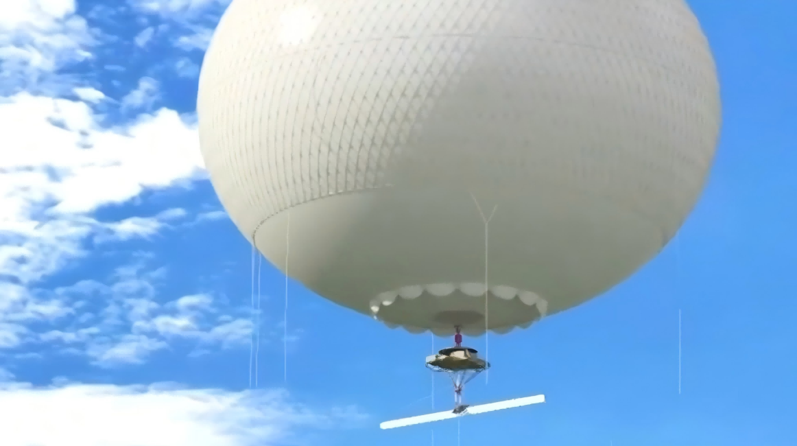 China’s first 2-tonne-payload tethered balloon