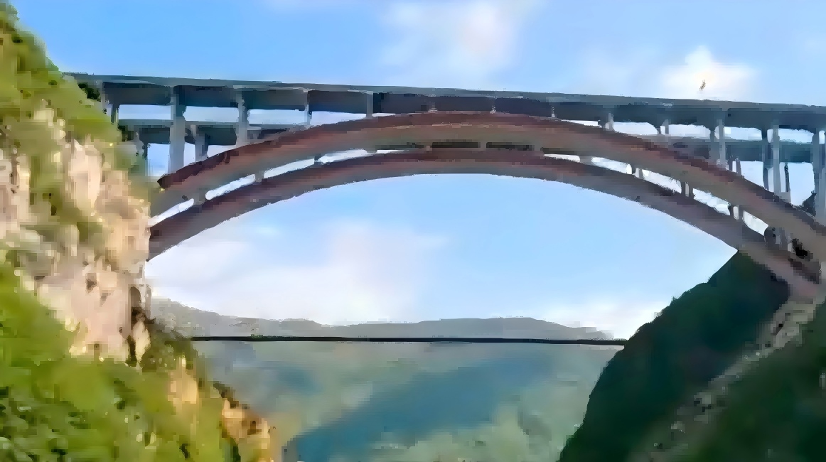Guizhou’s Wumengshan Bridge—a testament to Chinese engineering ingenuity!