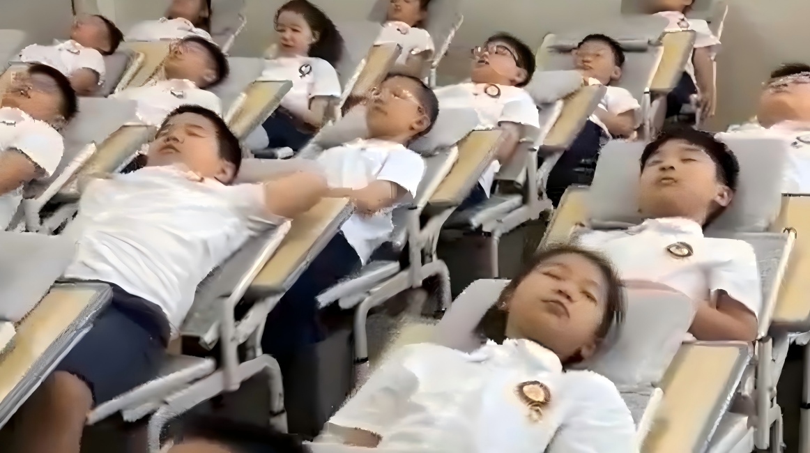 In China, nap time just got an upgrade