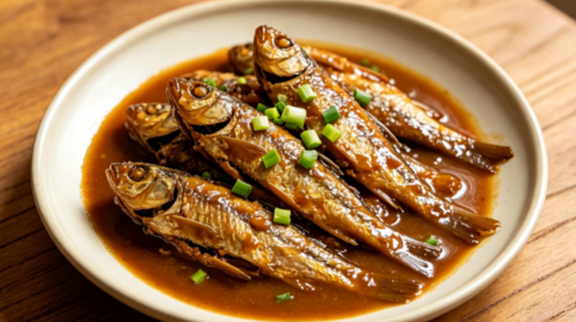 A Top Wild River Delicacy of China: Braised Liugen Fish in Soy Sauce