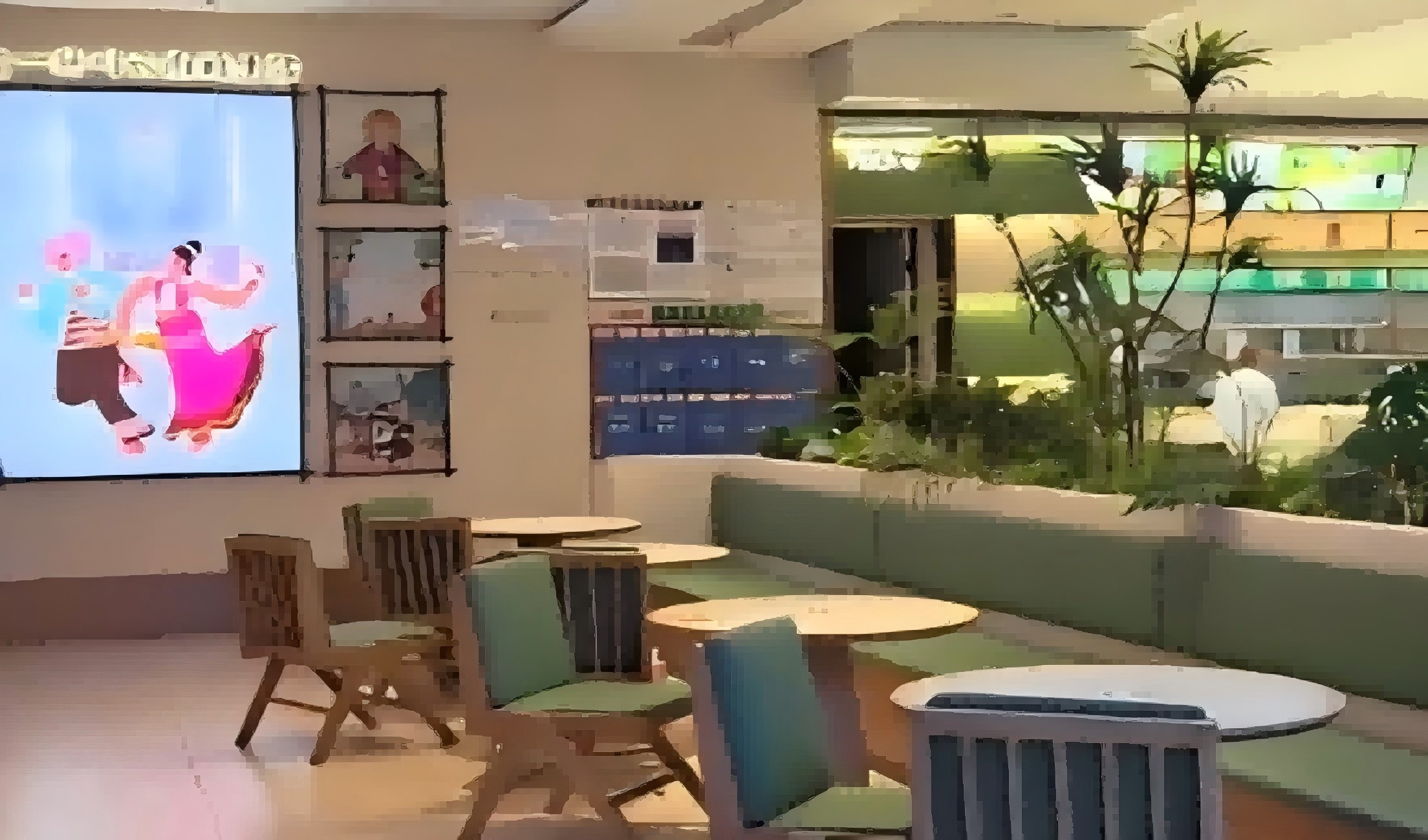 A community canteen for seniors