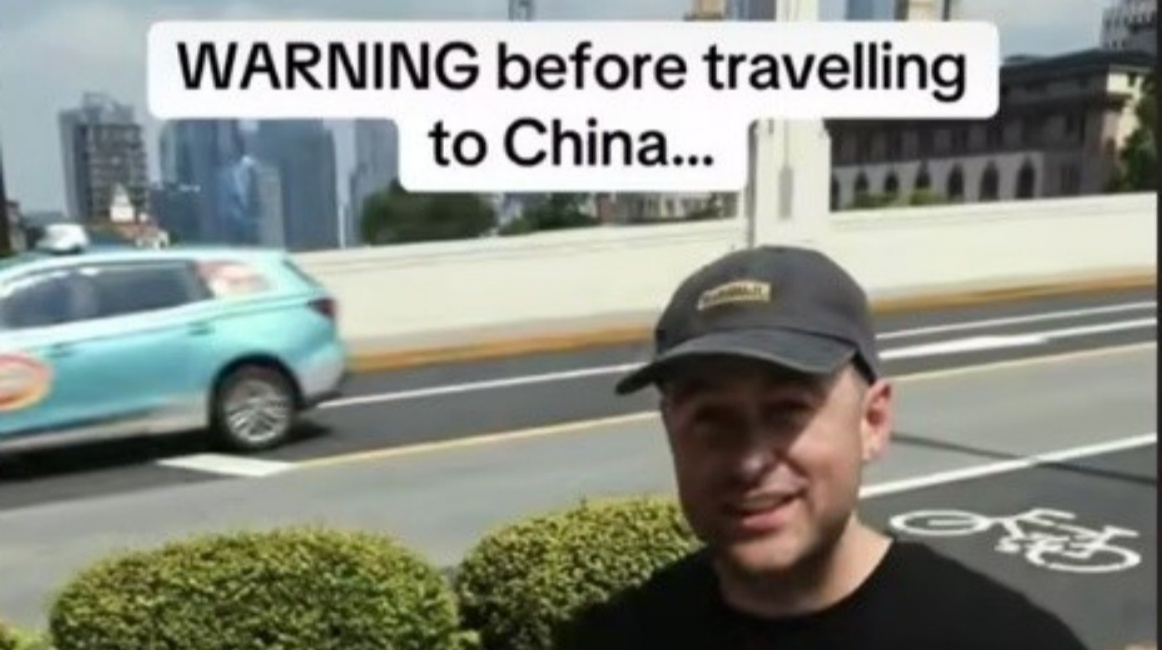 Warning before travelling to China