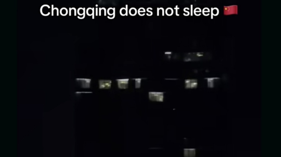 Chong qing does not sleep