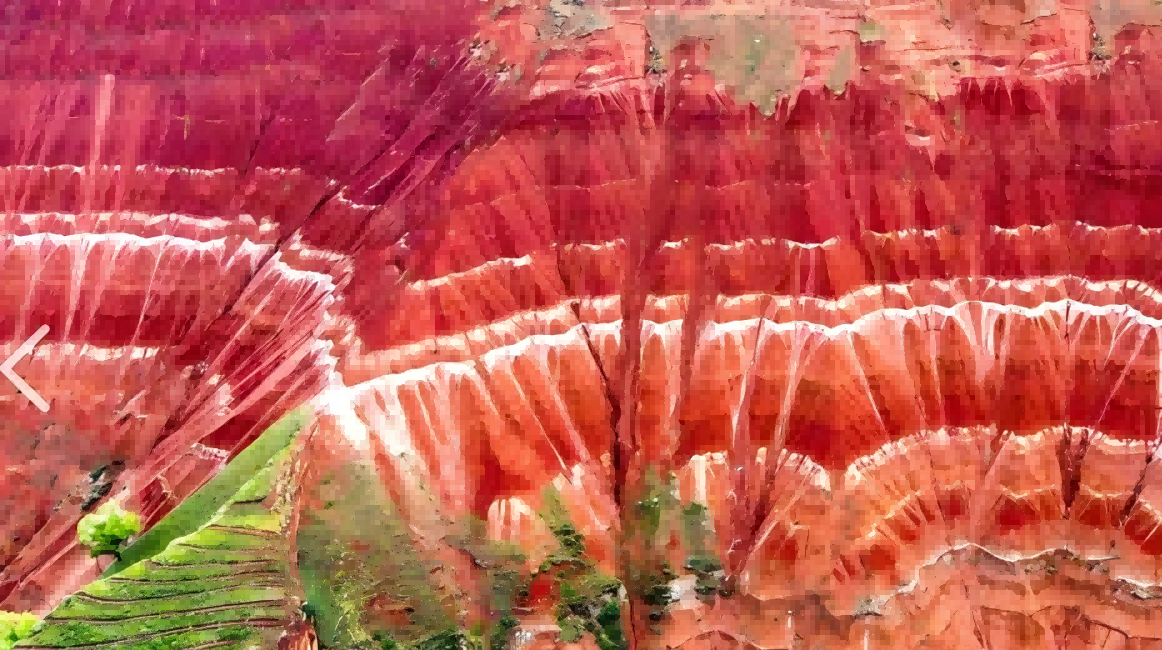 The Earth’s Rolled Wonder: The Natural Romance of Dongxiang Danxia